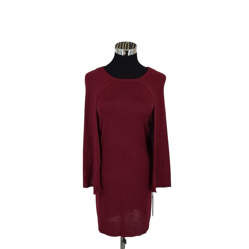 Vertigo NWT Sleevelessโ Sweater Dress w/ Attached Shawl Women's sz. M